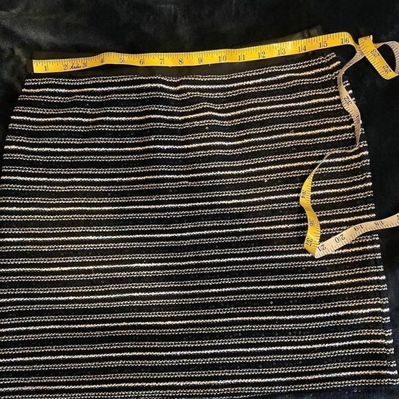 NWT Sanctuary Metallic Mini Skirt Faux Leather Waist - Picture 6 of 6